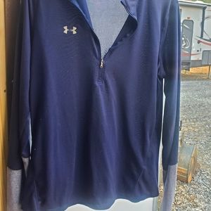 Navy/Gray Under Amour pullover